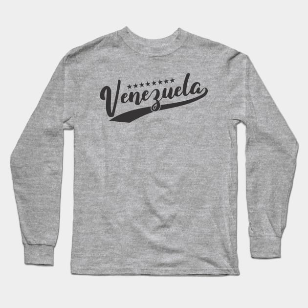 Venezuela Long Sleeve T-Shirt by josebrito2017